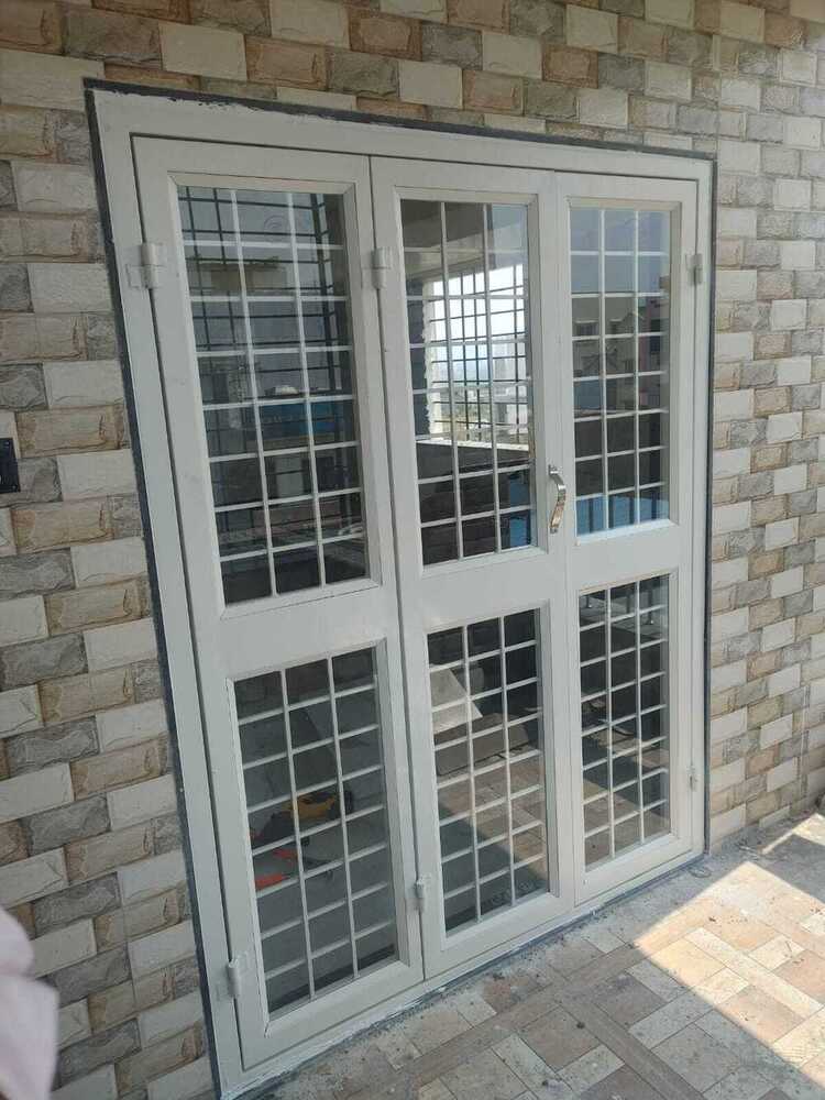 80 स्क्वायर फुट UPVC फ्रेंच डोर