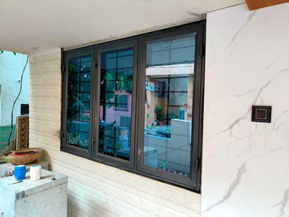 Square White Gi French Window - Application: Home