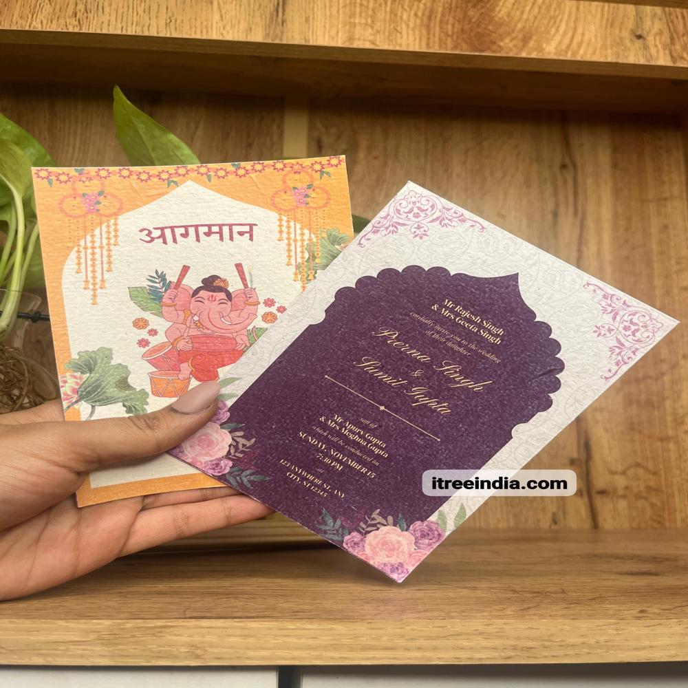 Seed Paper Greeting Card - Color: Multicolor