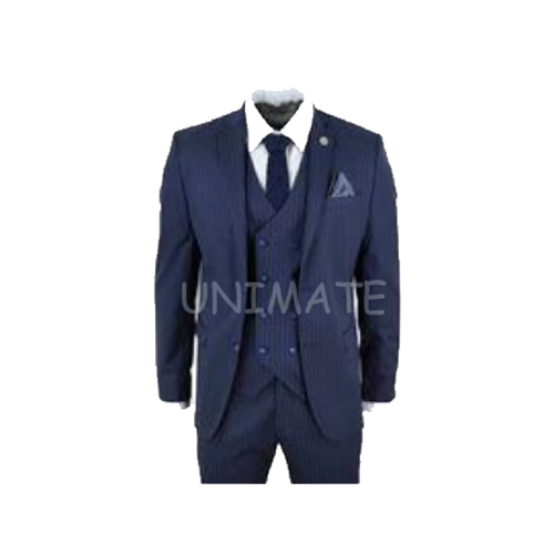 Two-Piece Corporate Suit - Color: Blue