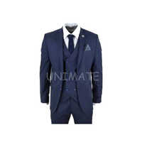 Two-piece Corporate Suit - Color: Blue