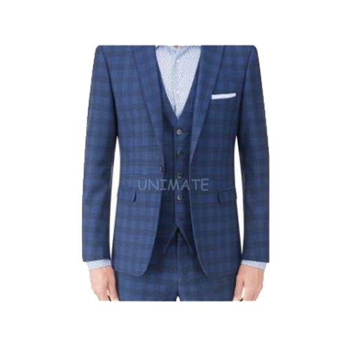 Corporate Blazer Trouser Set - Color: Blue