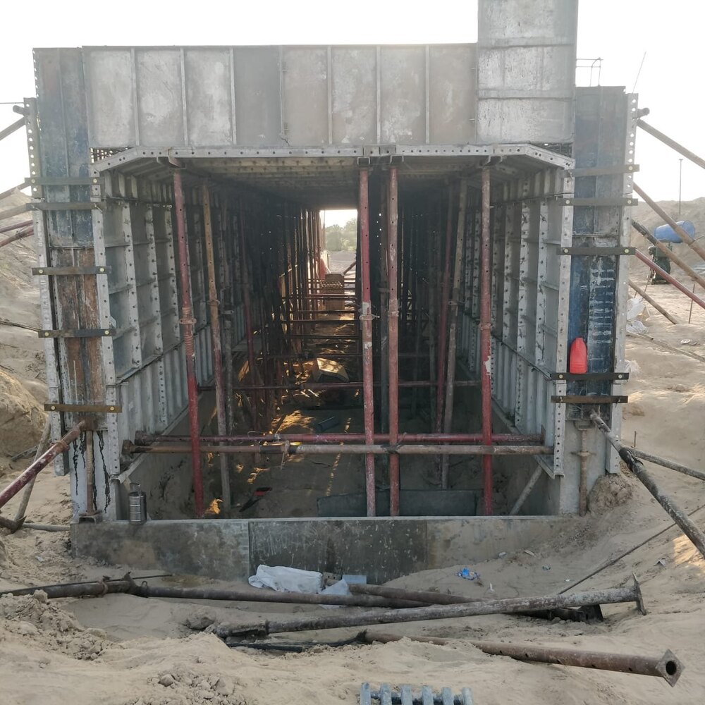 Aluminum Box Culvert Formwork - Application: Industrial