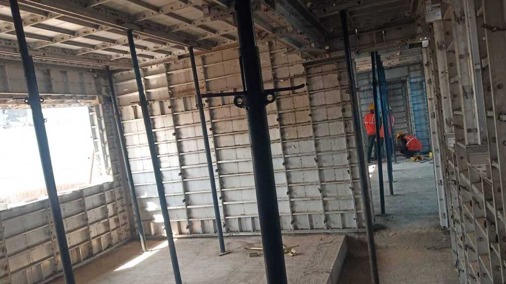 Aluminum Wall Formwork System - Application: Industrial