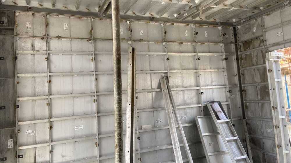 Aluminum Wall Formwork System - Application: Industrial
