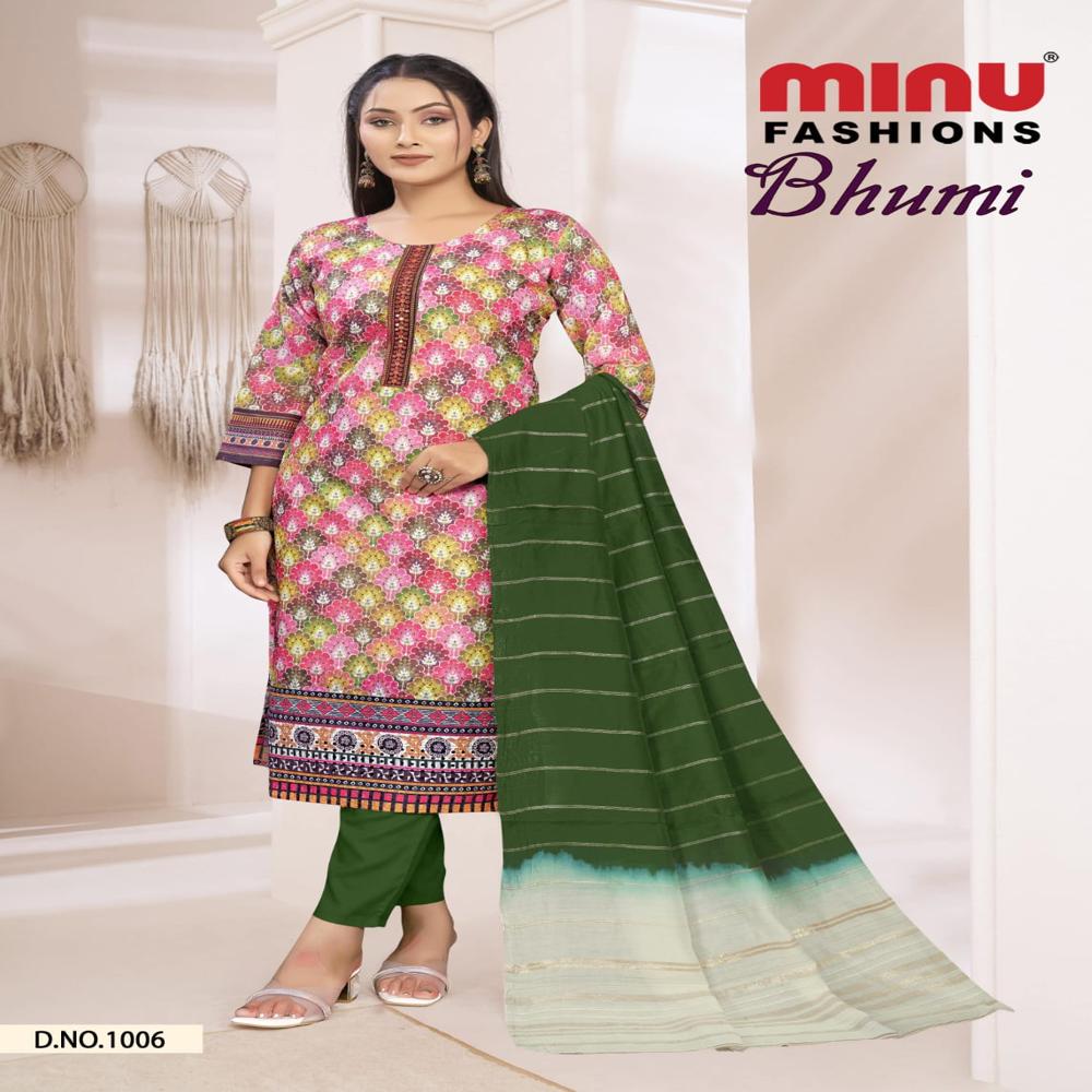 Casual cotton bhumi salwar suit