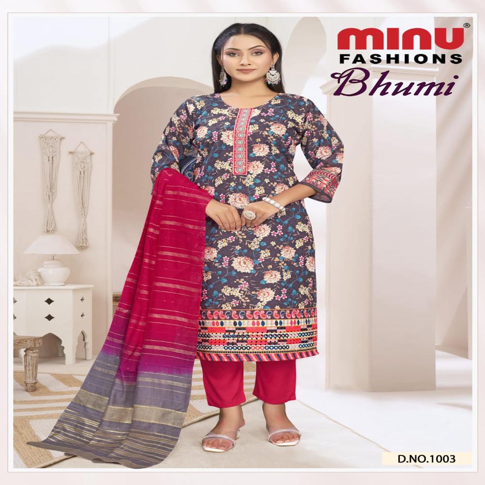 Casual cotton bhumi salwar suit