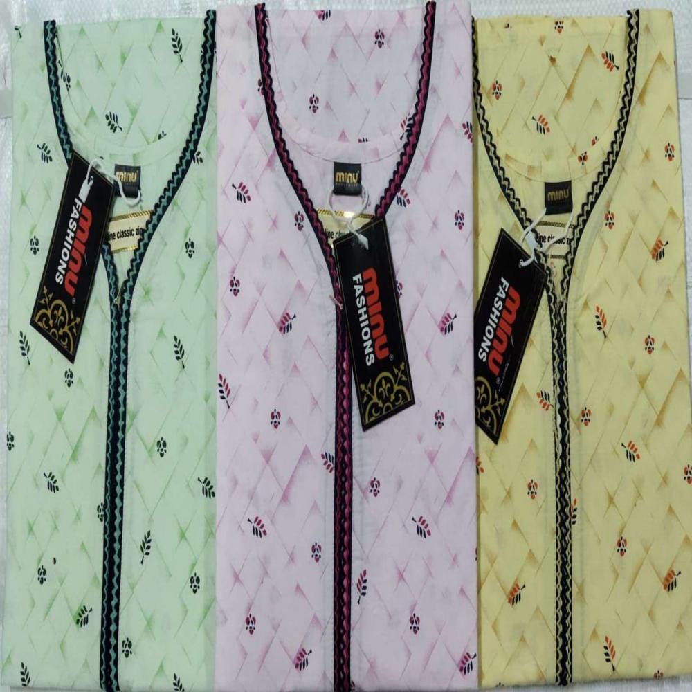 A line classic nighty (with zip)