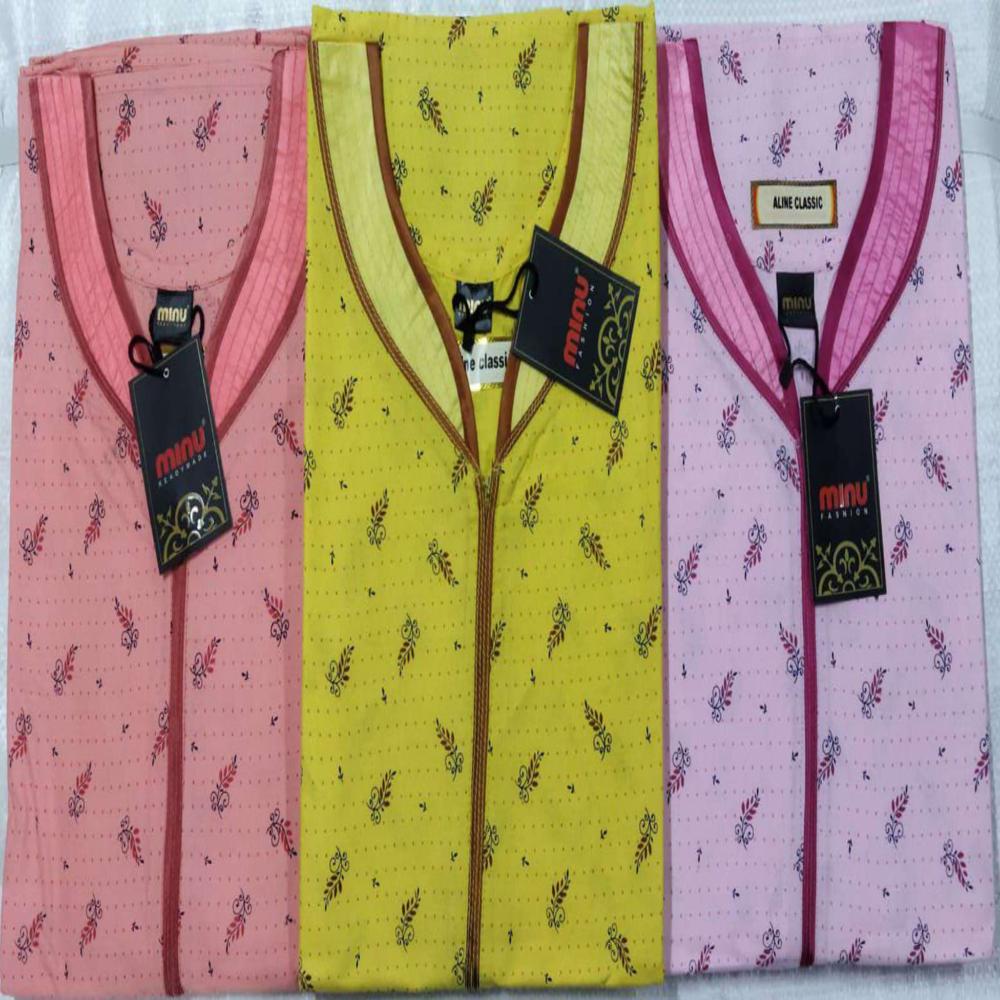 A line classic nighty (with zip)