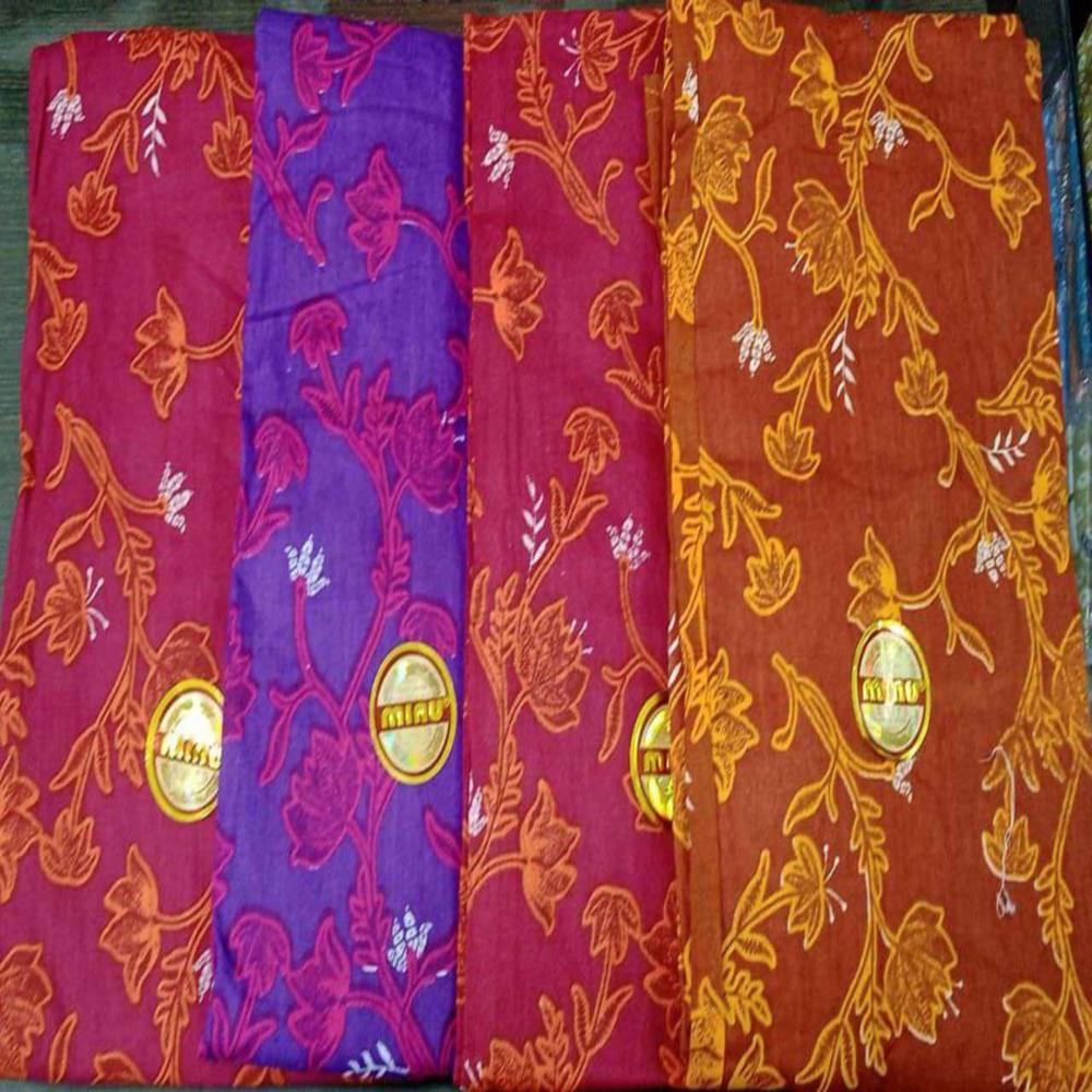 Printed Red Gujri Cotton Maharani Nighty