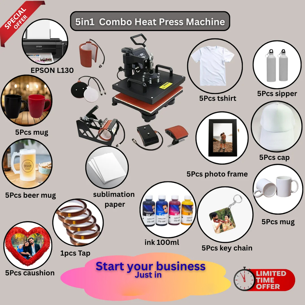 Combo Heat Press Machine