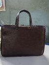 Pu Leather Laptop Sleeve Bag Brown Colour Bag - Gender: Unisex