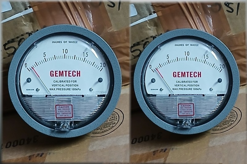 GEMTECH Differential Pressure Gauge Distributor For Bareilly Uttar Pradesh