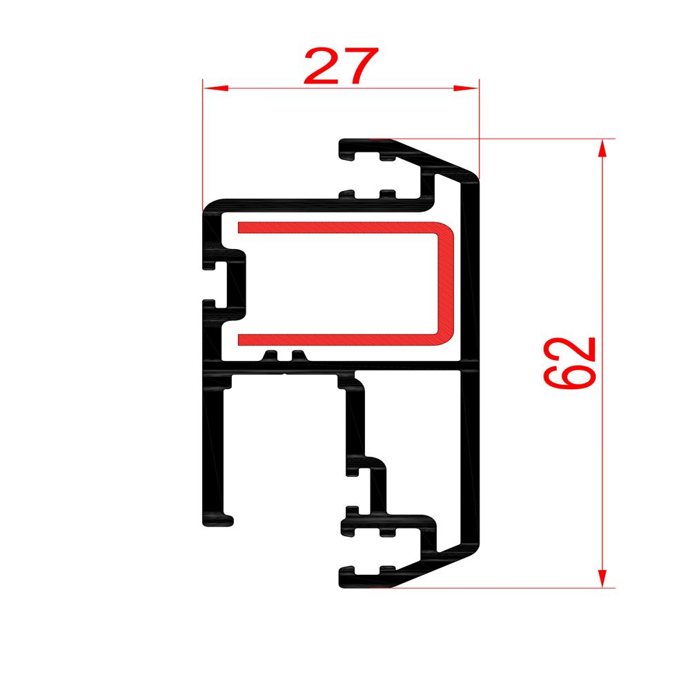 Mullion Mesh - Color: White
