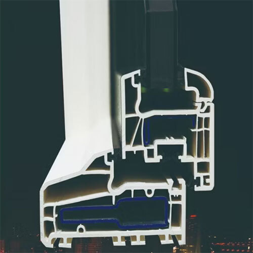 High-Quality Pvc Casement Window Profiles For Long-Lasting Performance - Color: As Per Availability