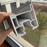 Premium Huaihai UPVC Window Frame with Enhanced Security Lock