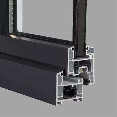 High-Quality Upvc Window Profiles With Advanced Security Features - Color: As Per Availability