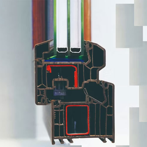 Durable Windproof Plastic Door Profiles for Ultimate Strength