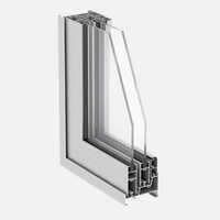 High-quality Wind Resistant Pvc Window Frames For Homes - Color: As Per Availability