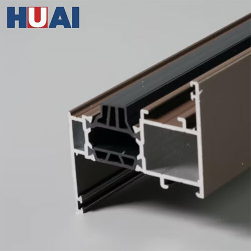 Premium Huaihai-90 Aluminum Window Profile - Jiangsu Quality - Color: As Per Requirement