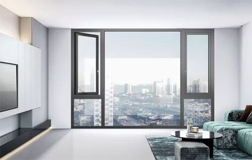 Sleek Modern Aluminum Casement Windows For Elegant Homes - Application: Commercial / Residential