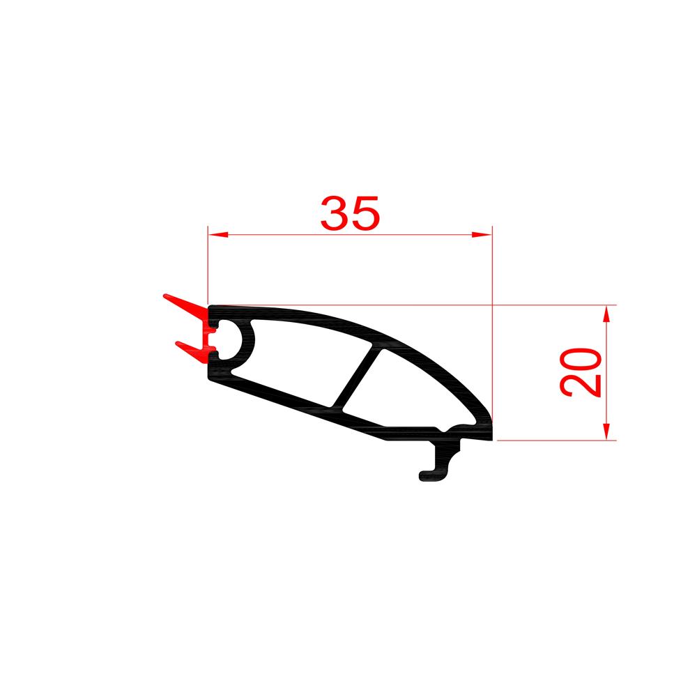 Casement Bead - Color: White