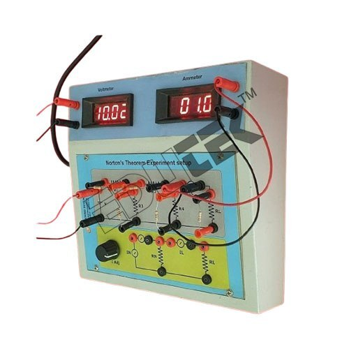 NORTONS THEOREM WITH ALUMINUM PANEL & DIGITAL PANEL METERS