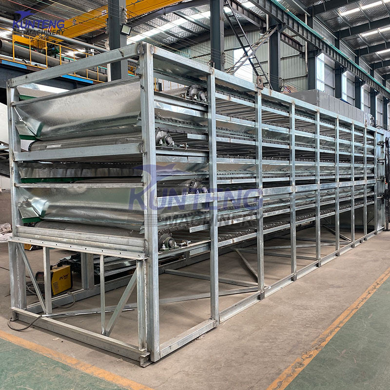 Multi Layers Continuous Chili Mesh Belt Drying Machine Fruit And Vegetable Dryer - Capacity: 10 Ton/day