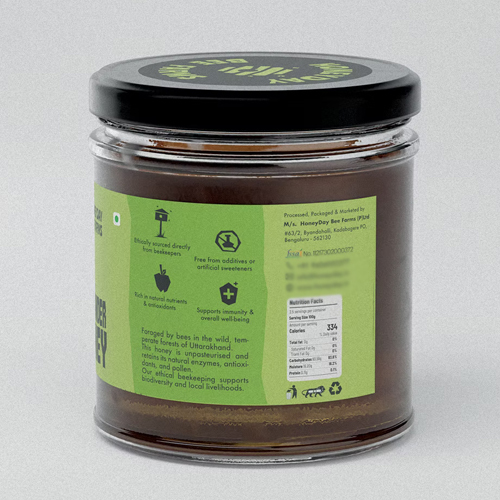 Coriander Honey - Additives: None