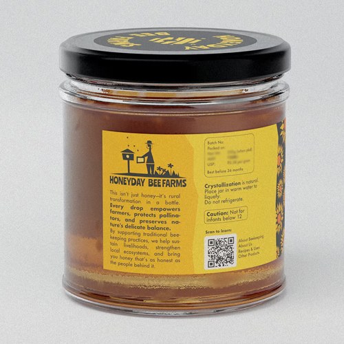 Sunflower Honey - Additives: None
