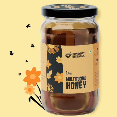 1 Kg Multifloral Honey - Additives: None
