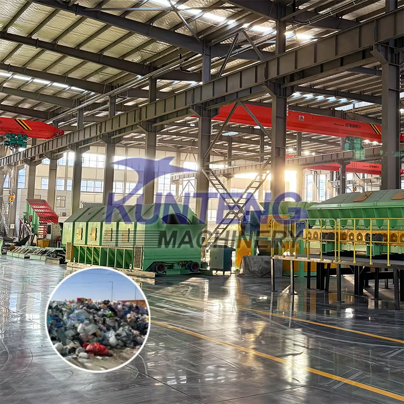 Construction Waste Sorting Station Building Waste Screening Processing Solution Large-Scale Integrated Waste Sorting Project - Application: Household (Solid Waste)