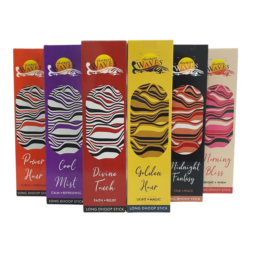 Fragrant Waves 6 in 1 Dhoop Collection