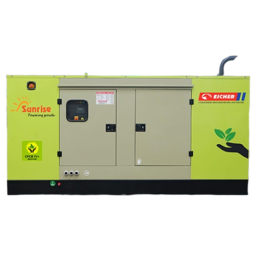 50 Kva Eicher Generator - Color: Green