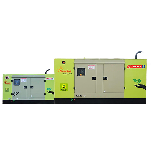 Silent Dg Set - Color: Green