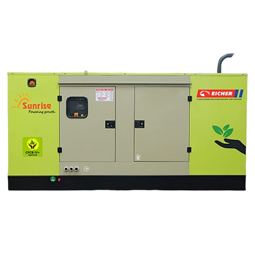 Silent Engine Genset - Color: Green