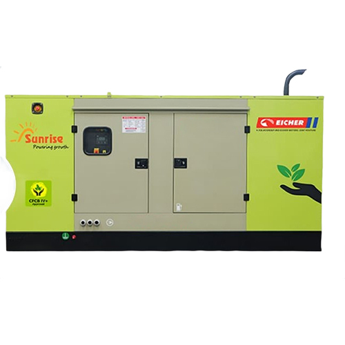 Silent Genset - Color: Green