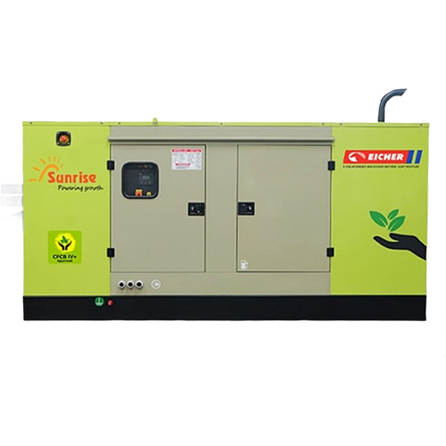 Soundproof Generator Set - Color: Green
