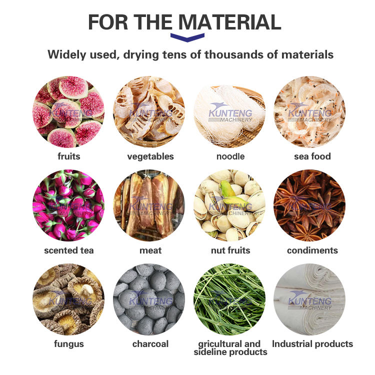 Industrial Garlic Fruit and Vegetable Drying Machine Onion Mesh Belt Dryer Radish Mushroom Drying Machine