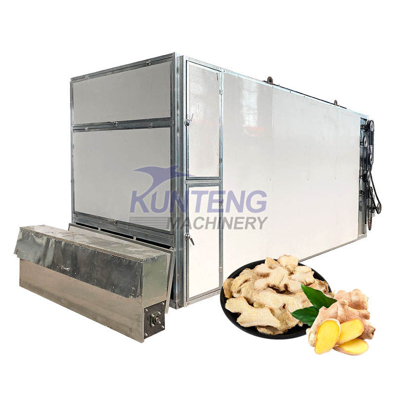 Cherry Tomatoes Ginger Fruit And Vegetable Mesh Belt Drier Small Cassava Cardamom Drying Machine - Feature: High Efficiency