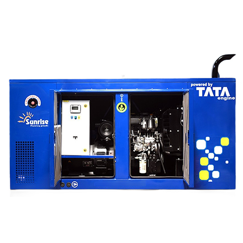 Silent Diesel Generator - Color: Blue