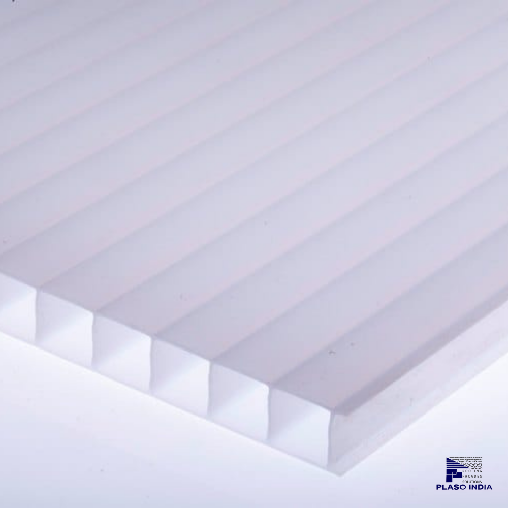 Translucent Polycarbonate Sheet - Color: White/clear/blue/lake Blue/green/ Bronze