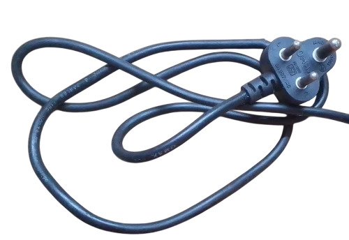 Black 3 Pin Power Cord - Color: Blue