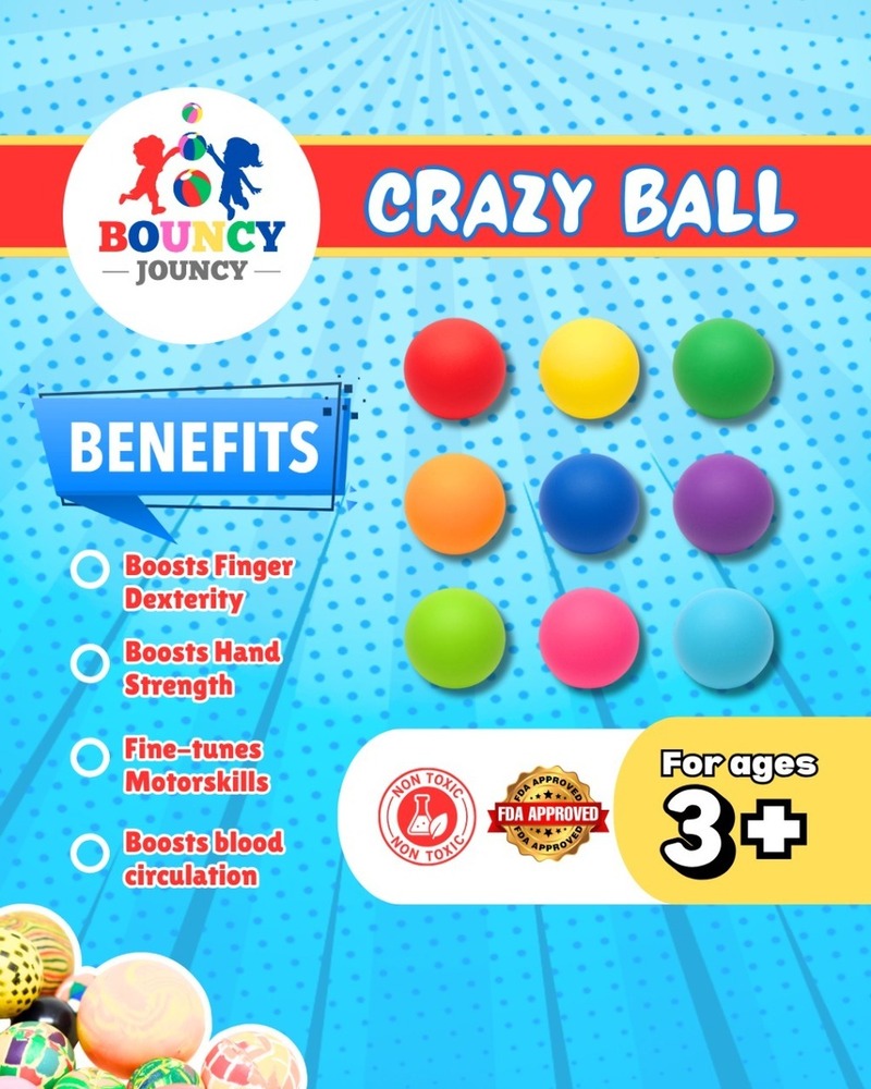 Crazy Rubber Ball for Playing