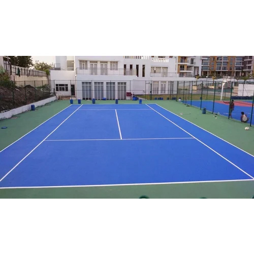 8 Layers Acrylic Sports Flooring Service