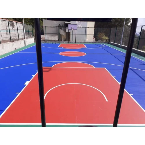 Synthetic Basketball Court Flooring Service
