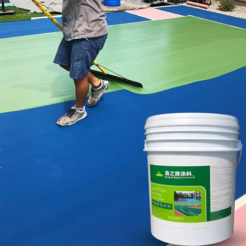 Aquacryl Synthetic Color Coat Flooring Service