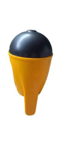 Heavy Glass Immersion Connector - Color: Yellow