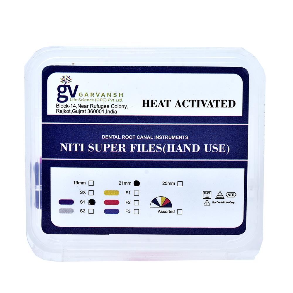 Sx-f3 Hand Pro Taper - Blue Files