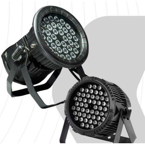 WATERPROOF PAR RGBW - RGB-WARM-4 COB-4 IN 1